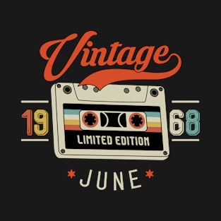 June 1968 - Limited Edition - Vintage Style T-Shirt