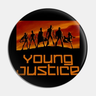 Young Justice Pin