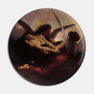 A Soul Brought to Heaven by Bouguereau Pin