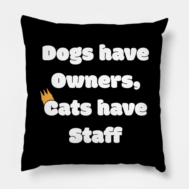 Dogs & Cats Pillow by NAKLANT