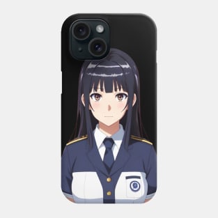 Anime Girl In Office Uniform 08 Phone Case