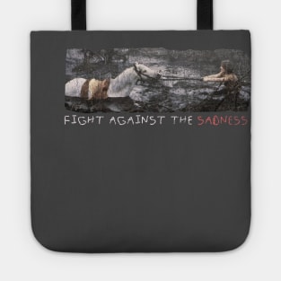 Fight against the sadness Retro Tote