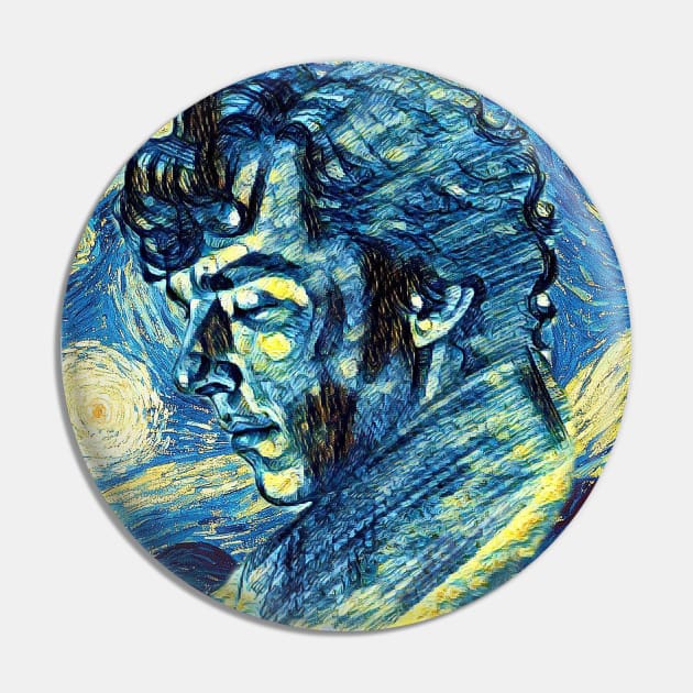 Benedict Cumberbatch Van Gogh Style Pin by todos