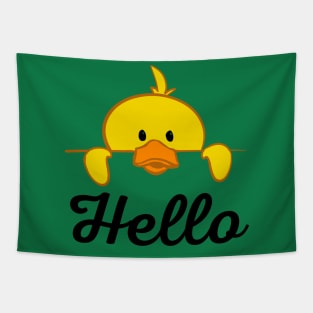 Peeking Duck Tapestry