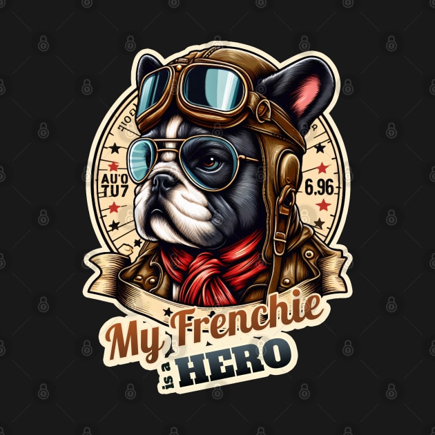 Pilot French bulldog by k9-tee