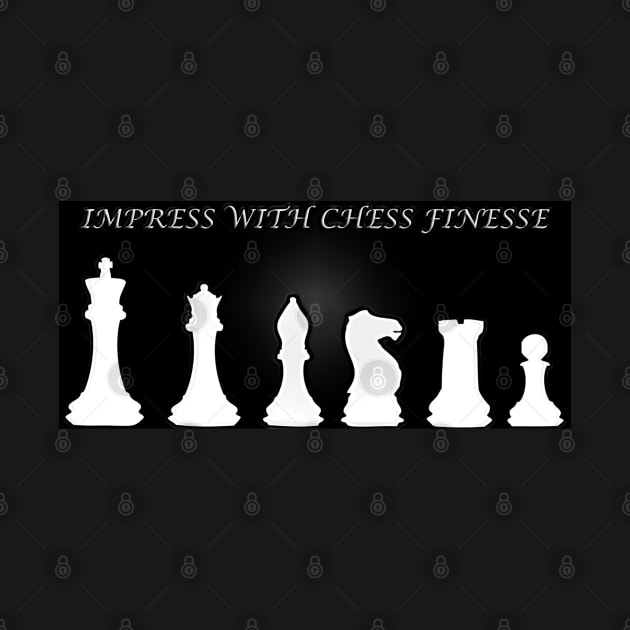 Chess Slogan - Impress with Chess 2 by The Black Panther