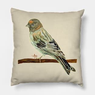 Red-Fronted Serin Pillow