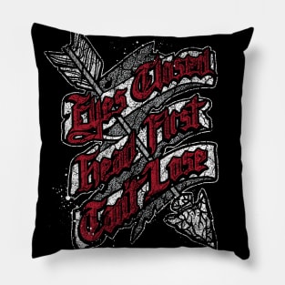 Eyes Closed, Head First, Can't Lose... the Wrong Advice Pillow