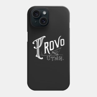 Vintage Provo, UT Phone Case