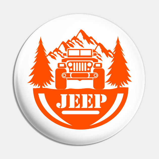 jeep Pin by FUNNY LIFE