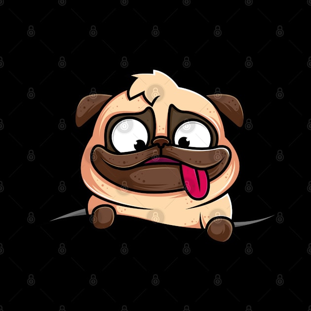 Adorabel  Funny Pug by CinaBo0na