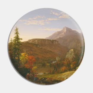 The Hunter's Return by Thomas Cole Pin