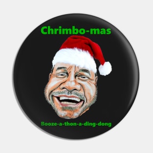 Train Guy (Bob Mortimer) Chrimbo-mas booze-a-thon Pin