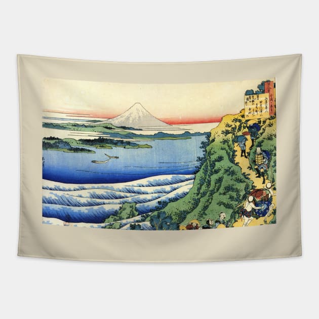 Japanese Mountain Tapestry by cuthd3signs