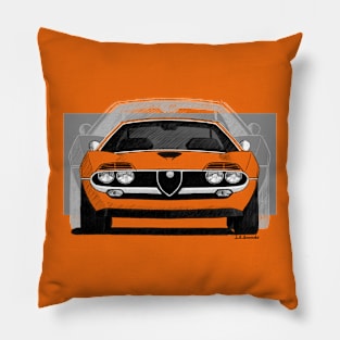 The beautifull italian coupe Pillow