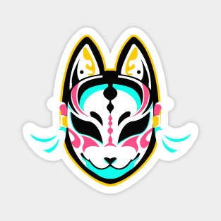 Cat Oni Mask Magnet