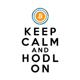 Keep calm and HODL Bitcoin T-Shirt