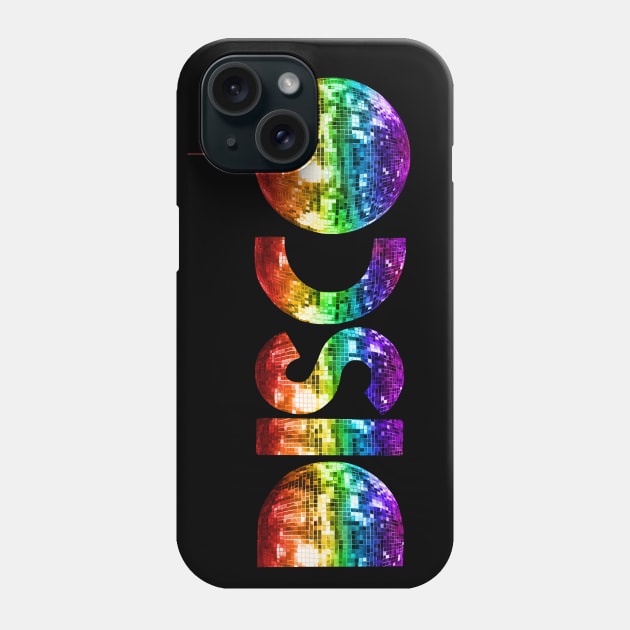 Rainbow Disco Phone Case by Art by Deborah Camp