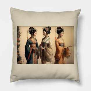 Japanese Women Pillow