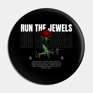 Run The Jewels // Flower Pin