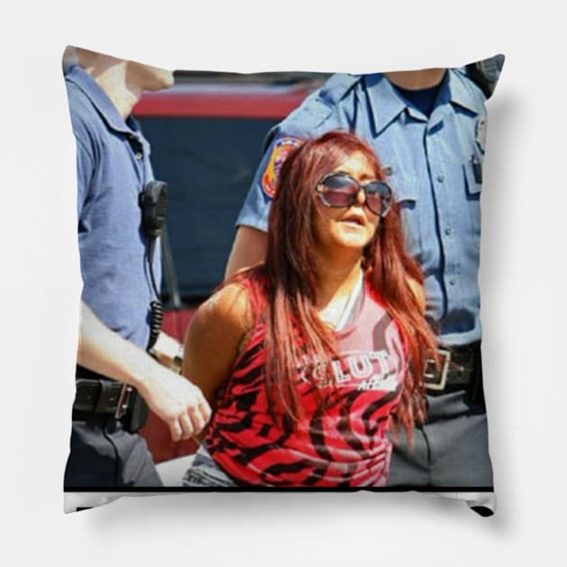 Snooki Pillow by vhsisntdead