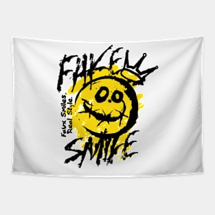 Fake Smile Tapestry