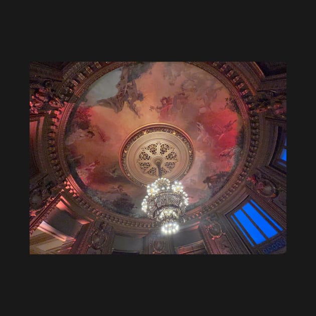 The rotunda of the Opera Garnier glacier by dreamtravel