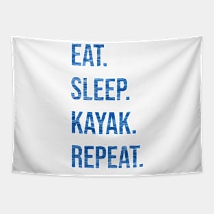 EAT. SLEEP. KAYAK. REPEAT Tapestry