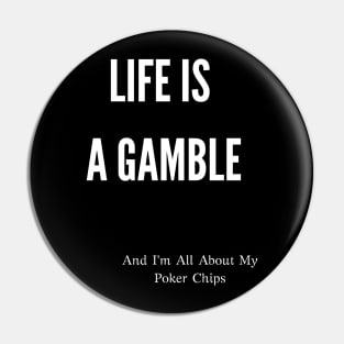 Best Gift Idea for a Professional Poker Player Pin