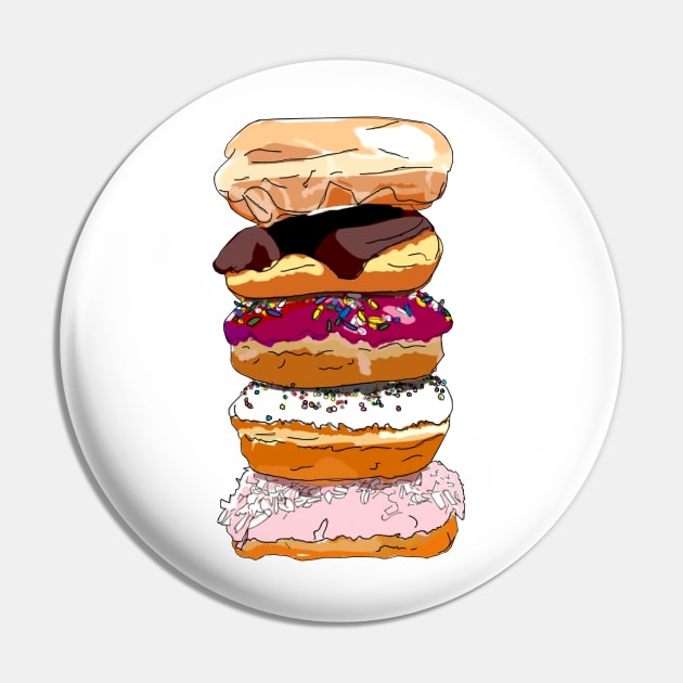 Donuts lover tasty print 5 pack Pin by Bezra
