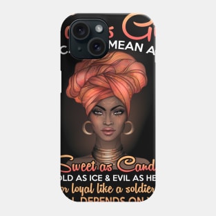 Taurus Birthday Queens Are Born in April 20 - May 20 Phone Case