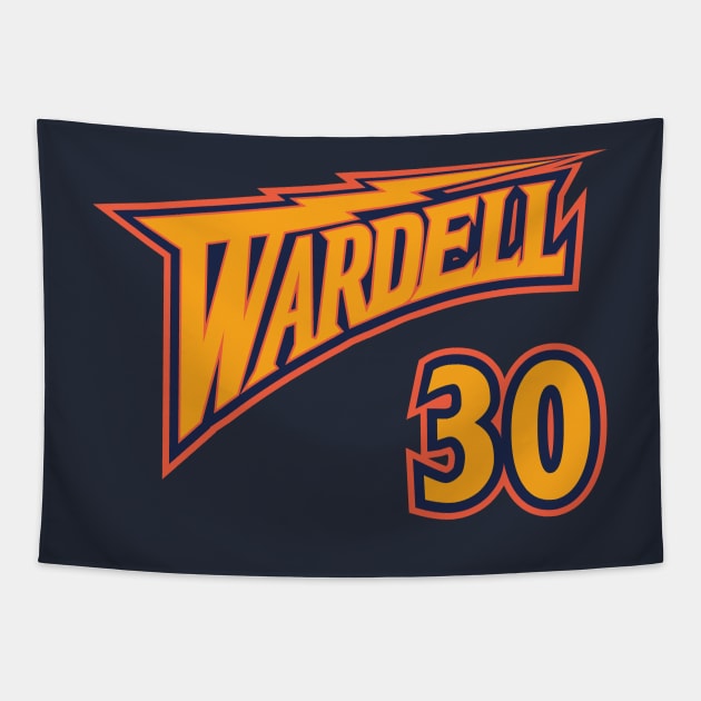 Wardell Steph Curry Tapestry by OrganicGraphic