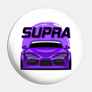 Purple Supra MK V Pin