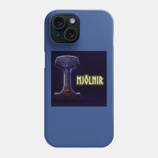 Mighty Mjolnir Thor Hammer Norse Phone Case