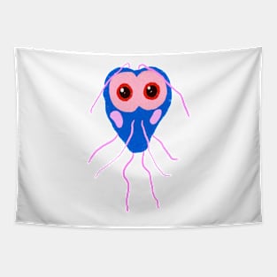 Giardia Cute Microbes Adorable Bacteria Tapestry