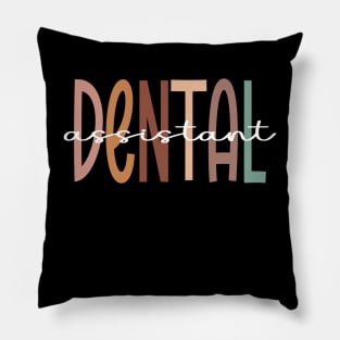 Dental Assistant Dental Hygienist Dentist Appreciation Pillow