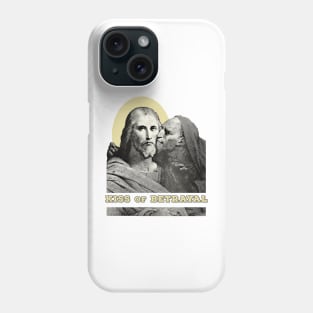 Kiss of betrayal: Judas traitor! Phone Case