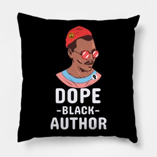 Dope Black Author Pillow