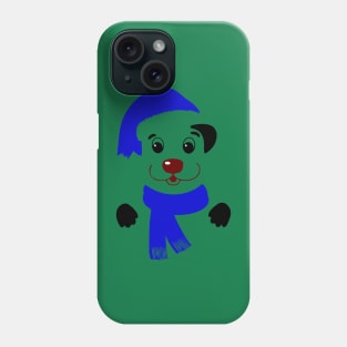 Dog In Santa Attire Phone Case