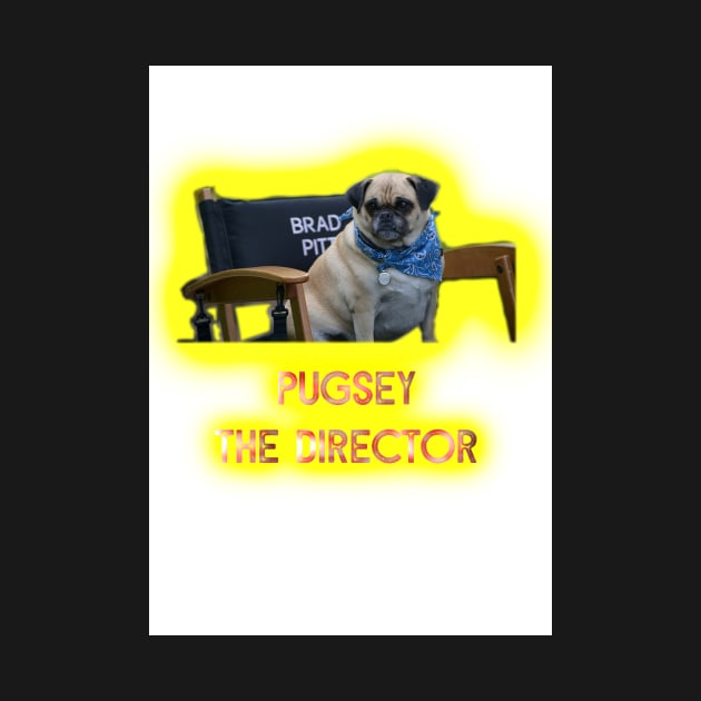 Pugsy the Director by Ians Photos and Art