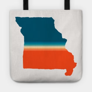 Missouri State Retro Map Tote