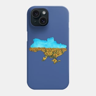 Sunflowers for Ukraine Phone Case