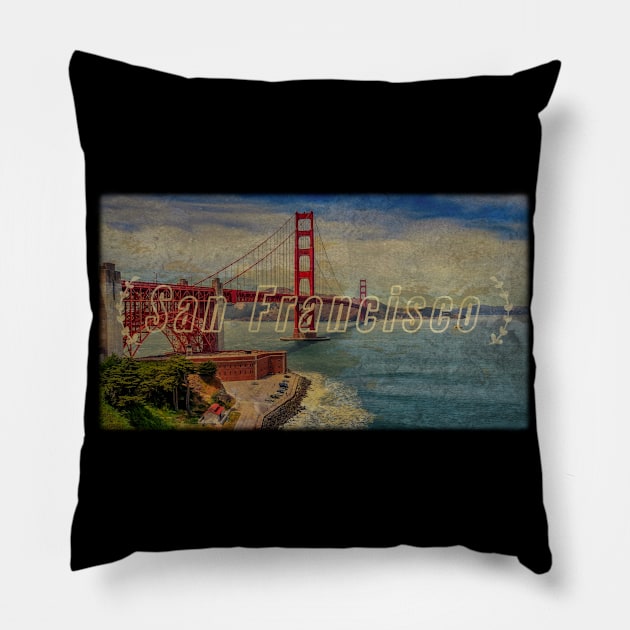 San Francisco Pillow by BellaTilly