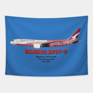 Boeing B787-9 - Qantas Airways "Yam Dreaming" Tapestry