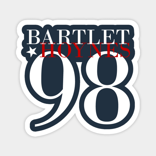 Bartlet-Hoynes '98 Magnet by khaighle