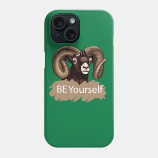Be Yourself Goat Phone Case