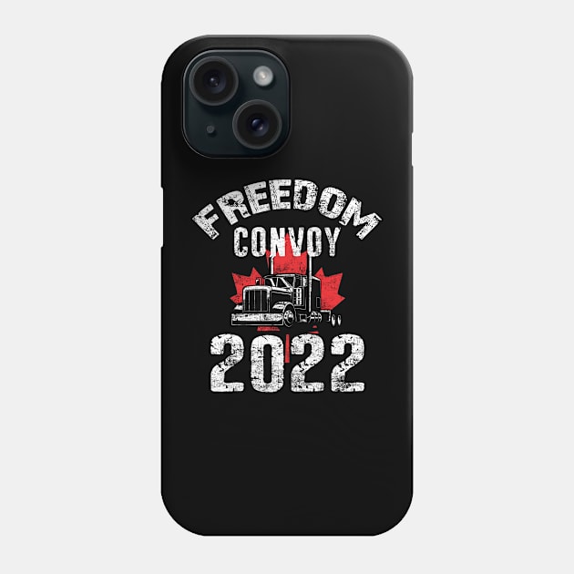 Support Truckers Freedom Convoy 2022 - Thank You Truckers! Phone Case by missalona