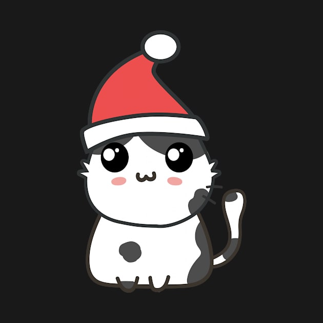 Christmas cat by Johnny_Sk3tch