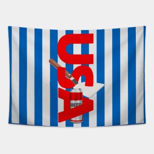 USA - 4th Of July - BBQ Merch Tapestry