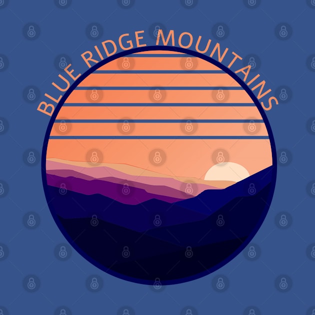 Blue Ridge Mountains Appalachia Appalachian Range by Sassee Designs